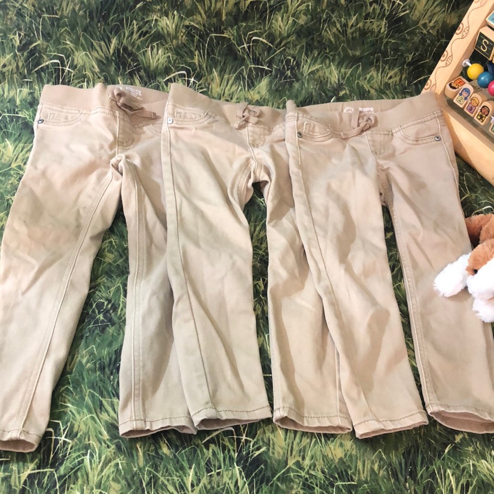 Girls school uniform jeggings size 4-5